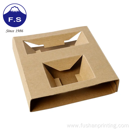 Plain White Kraft Paper Packing Insert